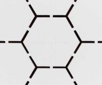 3D Core Hexagon Struktur